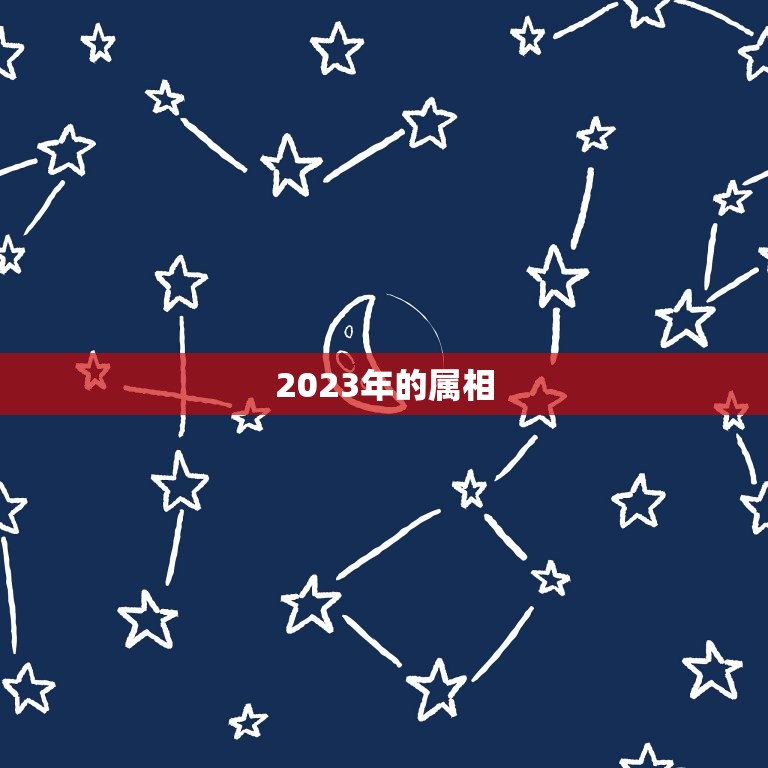 2023年的属相