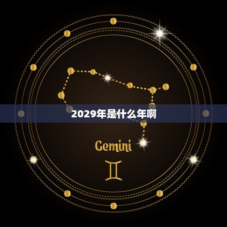 2029年是什么年啊